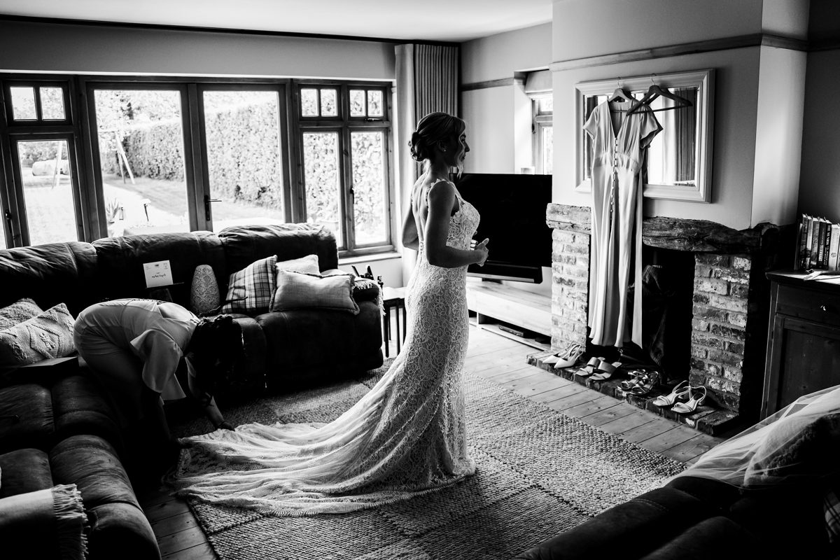 Old Luxters Barn Wedding - Anya & William