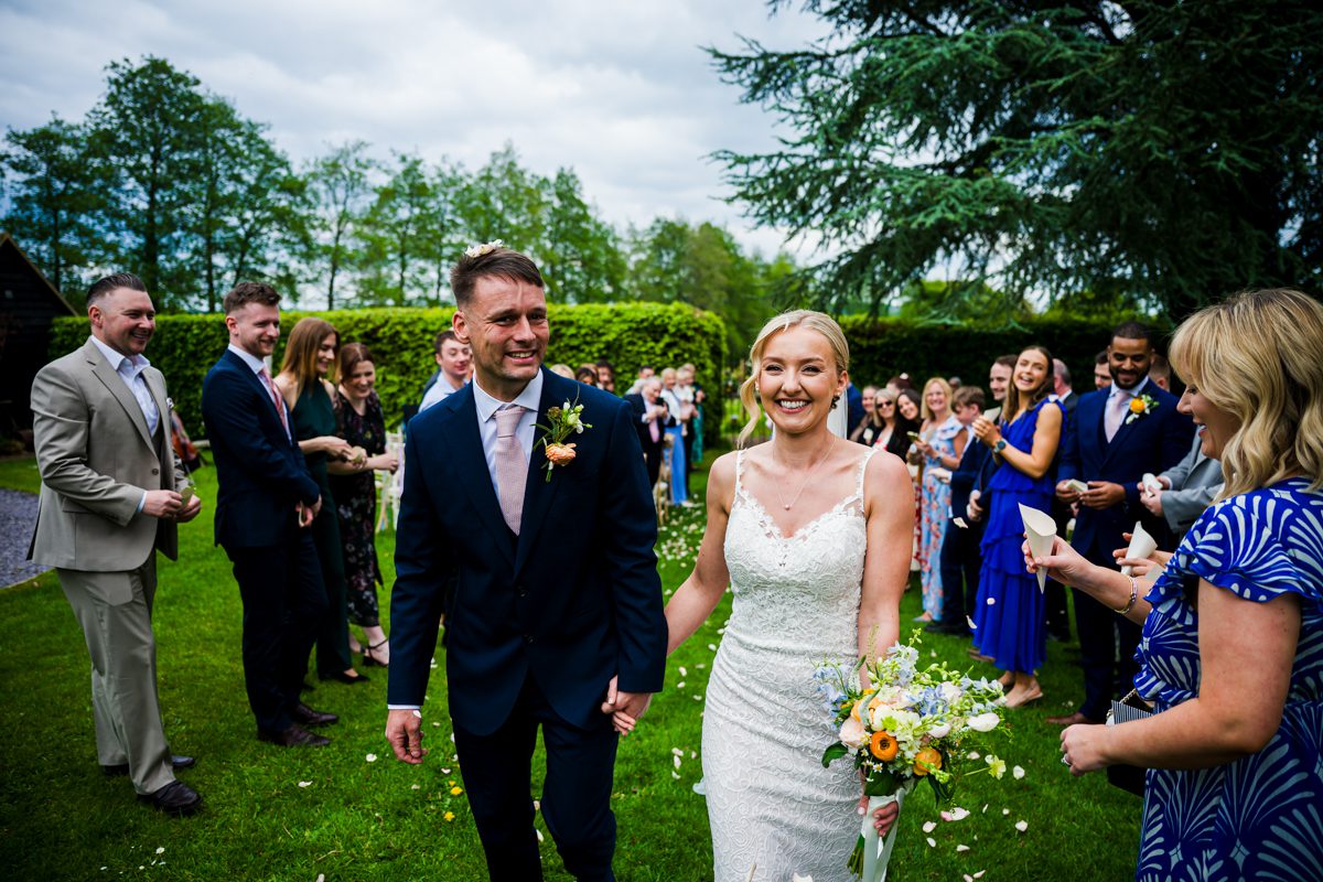 Old Luxters Barn Wedding - Anya & William
