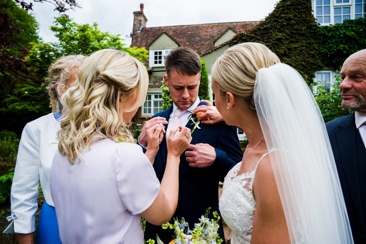 Old Luxters Barn Wedding - Anya & William