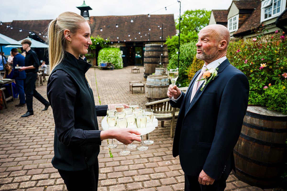 Old Luxters Barn Wedding - Anya & William