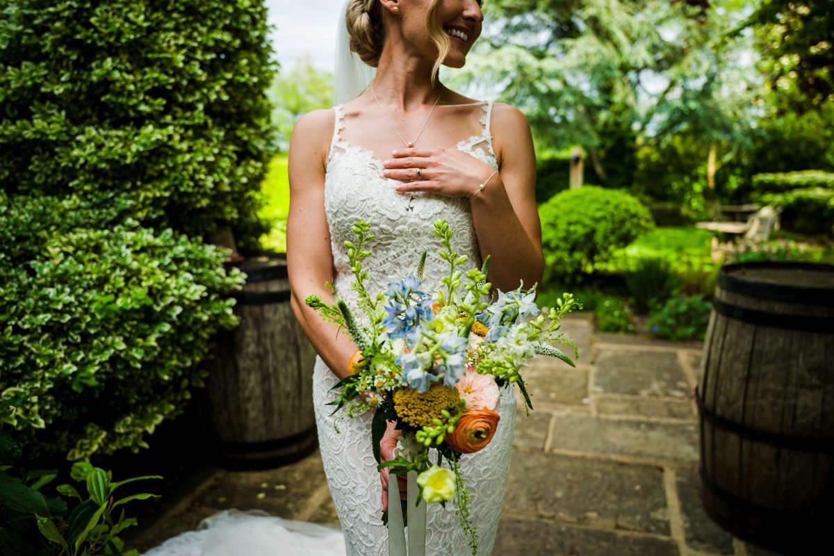 Old Luxters Barn Wedding - Anya & William