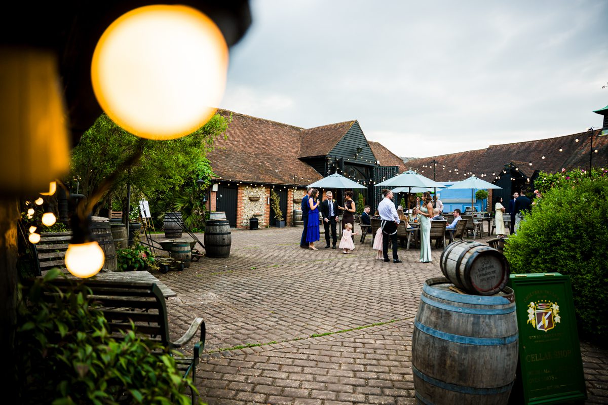 Old Luxters Barn Wedding - Anya & William